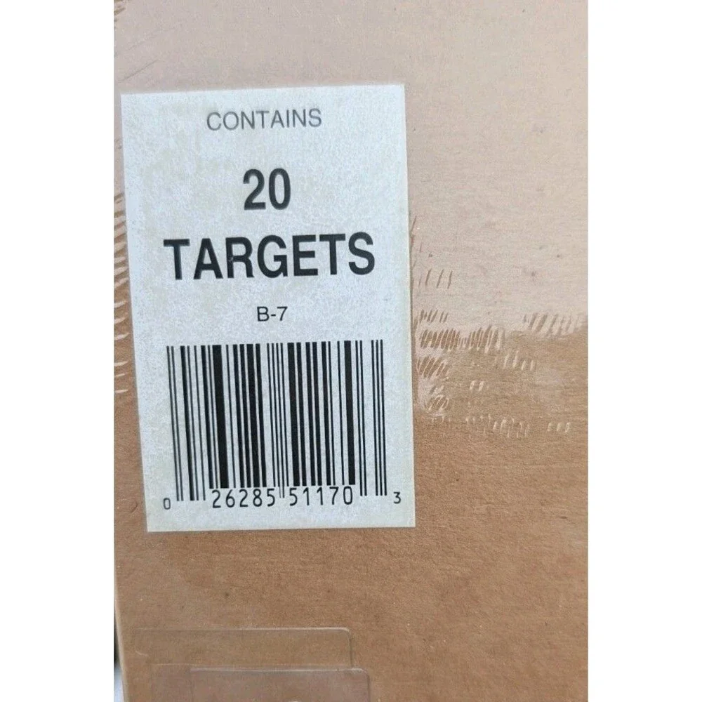 Vintage Hoppe's NRA B-7 50-Yard Competition Pistol Target 10